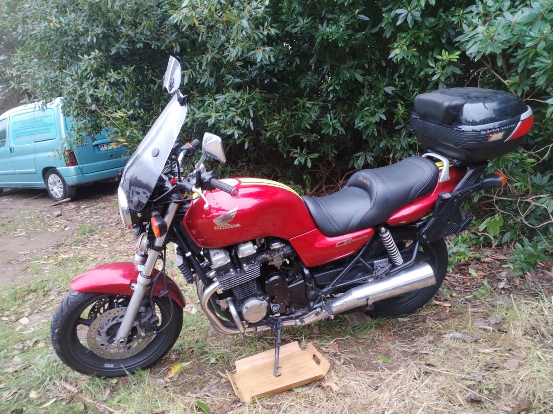 Récupération moto épave